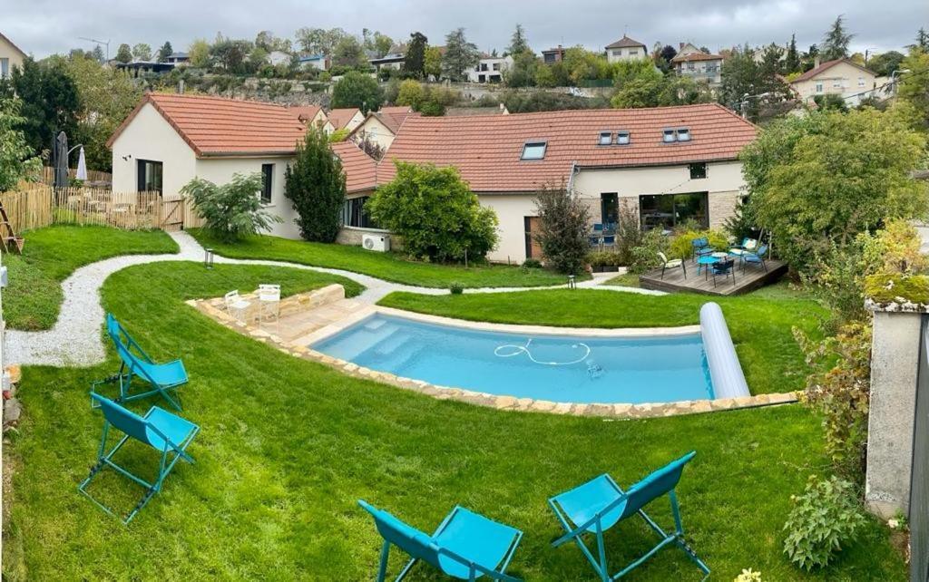 Proche Centre Ville, Gite 4 Etoiles Avec Piscine ディジョン エクステリア 写真